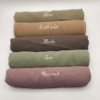 07-img-014 Rolled chiffon hijabs in stone, light gold, mocha, sage and rosewood
